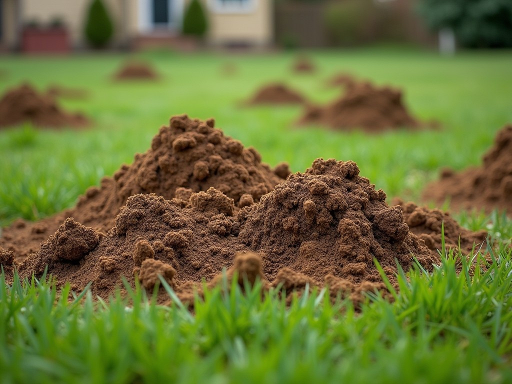 moles bad for your yard