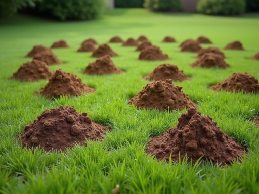 yard moles bad